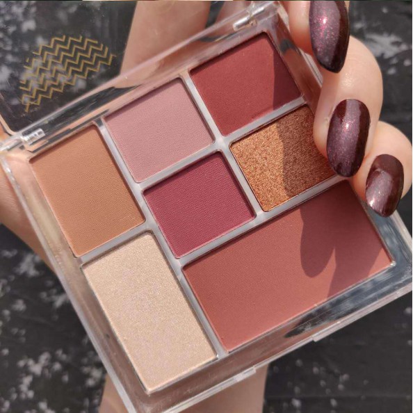 Bảng phấn mắt GUICAMI 7 màu ánh nhũ lấp lánh | BigBuy360 - bigbuy360.vn