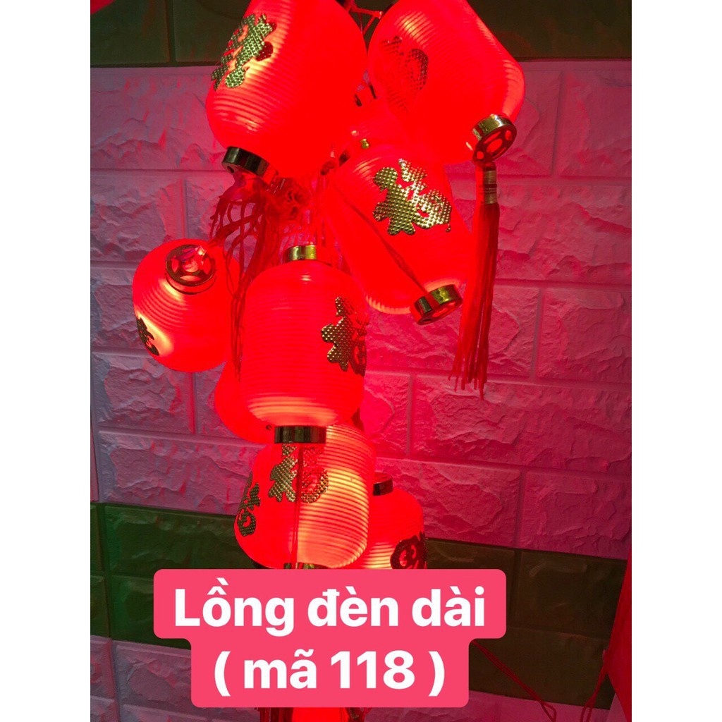 Dây Đèn Led Đèn Lồng Đỏ Loại Lớn Dài 5 Mét 16 Bóng Trang Trí Tết, Trung Thu, Đám Cưới, Sự Kiện