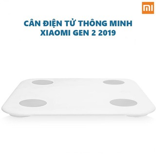 Cân Xiaomi gen 2 Mi Smart Scale 2 thông minh - Hãng phân phối Loại to mẫu mới nhất 2019 -dc3739