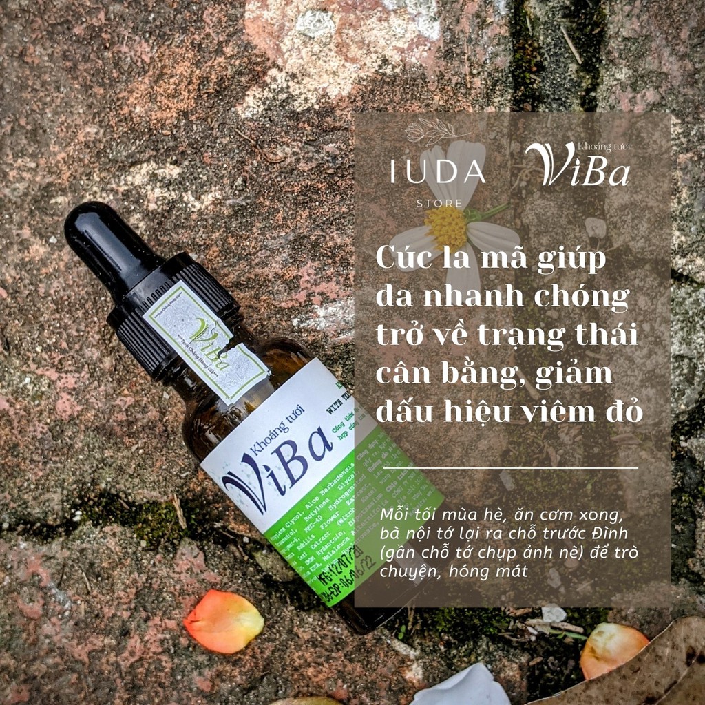 Serum/tinh chất mụn VIBA 5ml ngăn ngừa tổn thương da do mụn, ngừa mụn mới - IUDA Store