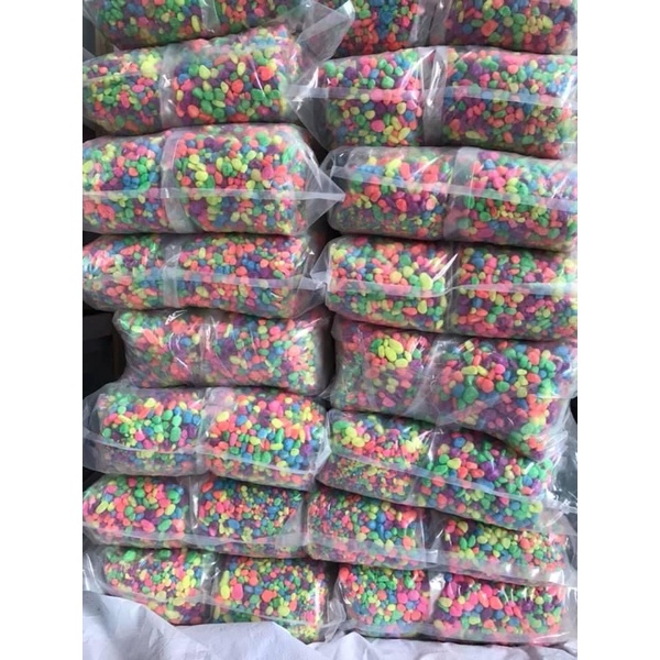 [BÁN SỈ] Sỏi Đá Trang Trí Hồ Cá, Tiểu Cảnh, Sân Vườn, Terrarium BAO 10~13KG