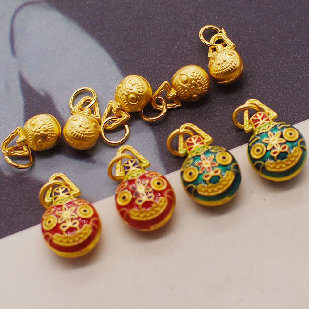 Vòng Tay Mặt Hình Quái Vật Nhạy Nuốt Cát Sáng Tạo Cho Nữ|Phụ Kiện Làm Vòng cổ Tráng Men Màu Xanh Dương Độc Đáo DIY