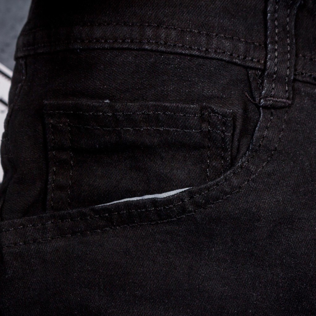 Quần Jean Nam-Quần bò nam đen trơn kiểu dáng skinny, chất liệu 95% cotton co dãn, lên fomr cực đẹp cực sang. QBD1 | BigBuy360 - bigbuy360.vn