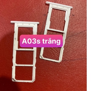 khay sim điện thoại sam sung a03s zin