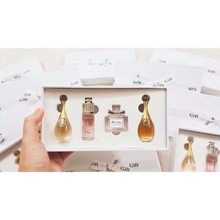Set nước hoa nữ christian dior 4 chai mini 5ml