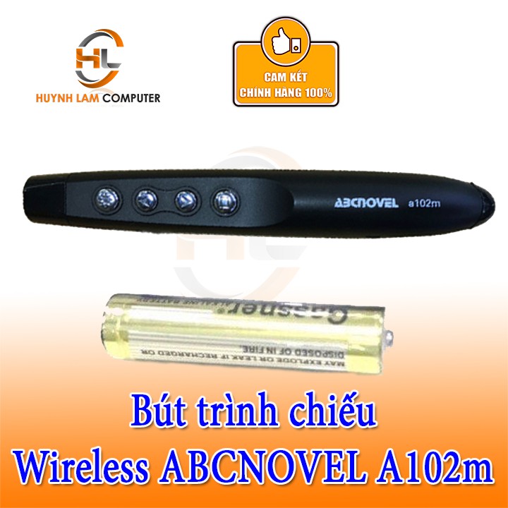 Bút trình chiếu-Bút trình chiếu Wireless ABCNOVEL A102m