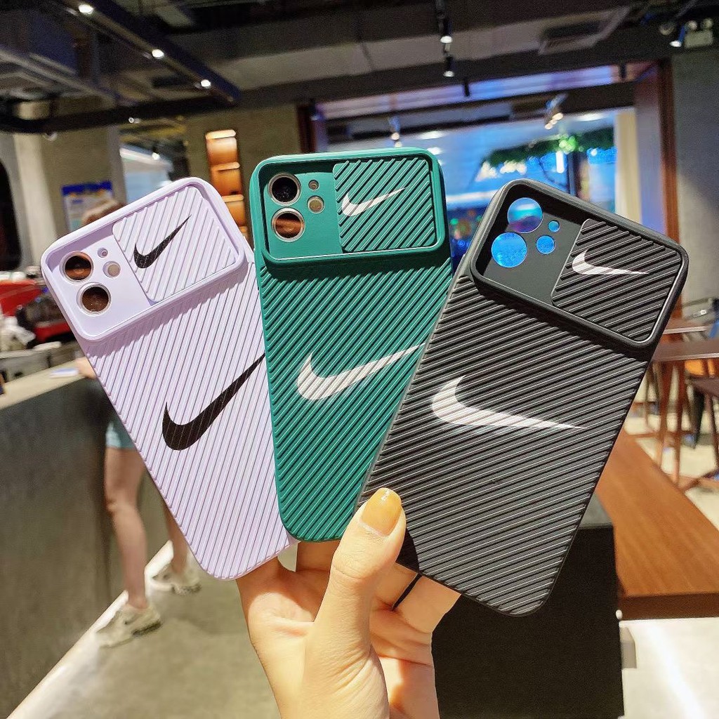 Ốp điện thoại nắp trượt bảo vệ camera cho iPhone 11Pro 11ProMax 7 8 7Plus 8Plus X XS XR XSmax