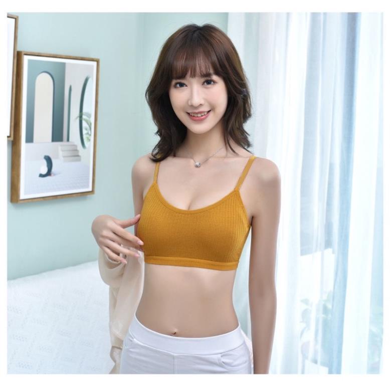 ❤️ Áo Bra Nữ Myna Gân Tăm Nâng Ngực Thiết Kế Có Cài Sau 1363 ❤️