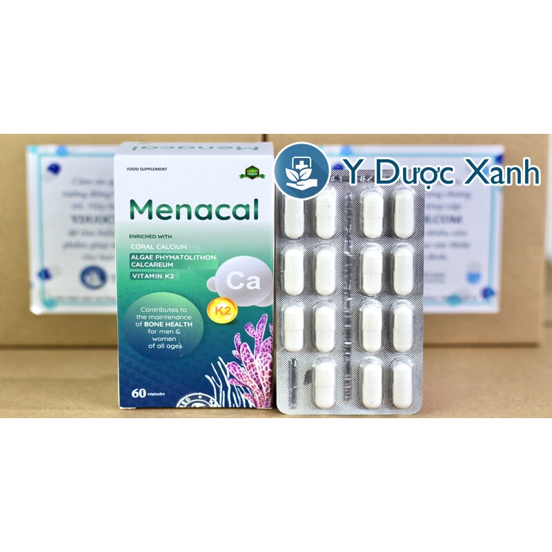 Mua  MENACAL 60 viên, Bổ sung Canxi cho bà bầu - Y Dược Xanh