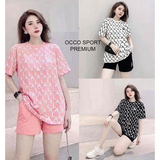 [CAO CẤP] Bộ đồ thể thao phối chữ thời trang TT498 [ NHẬT-HÀN QUỐC]
