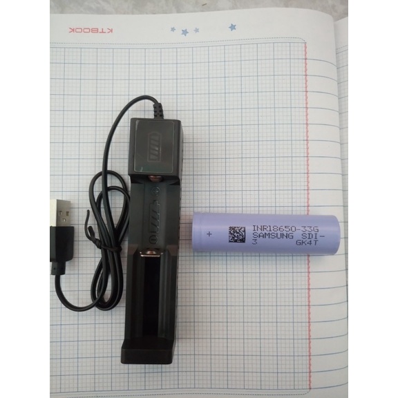 Combo bộ sạc bin 18650 và bin