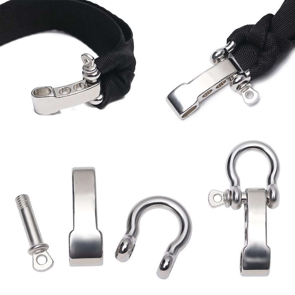 Set 1 / 2 Vòng Đeo Tay Paracord|Móc Neo Giữ Dây Thừng Sinh Tồn