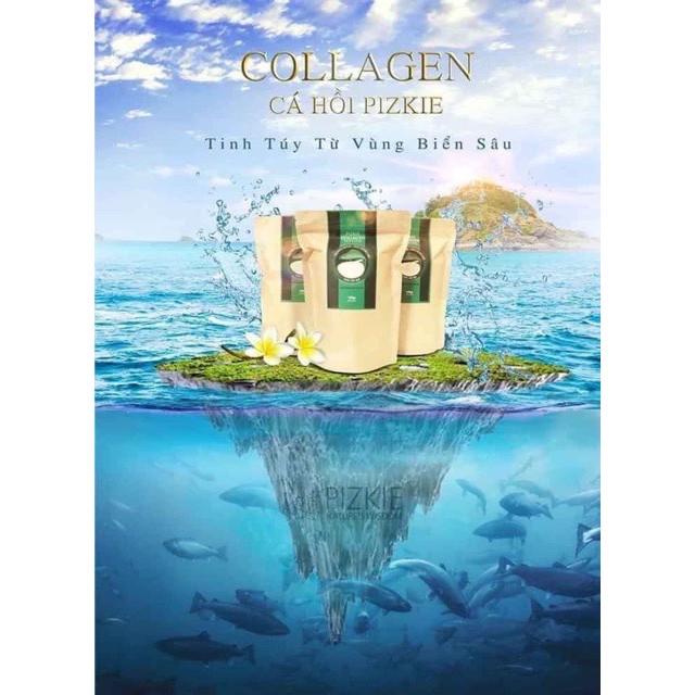 Combo liệu trình 3 gói Collagen cá hồi Pizkie | BigBuy360 - bigbuy360.vn