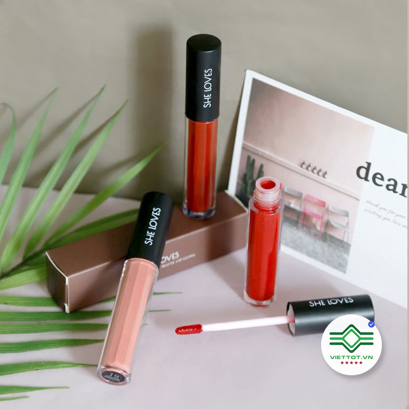 Son kem siêu lì She Loves Matte Lip Gloss Cao Cấp VT061