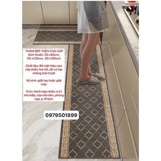 THẢM BẾP THÊU DỆT CAO CẤP