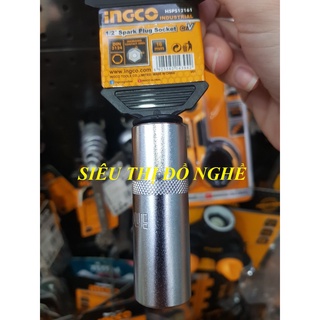 Đầu tuýp mở bugi 1/2"- 16mm INGCO HSPS12161