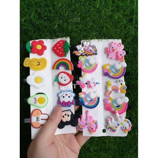 Set 10 kẹp tóc siêu cưng cho bé yêu