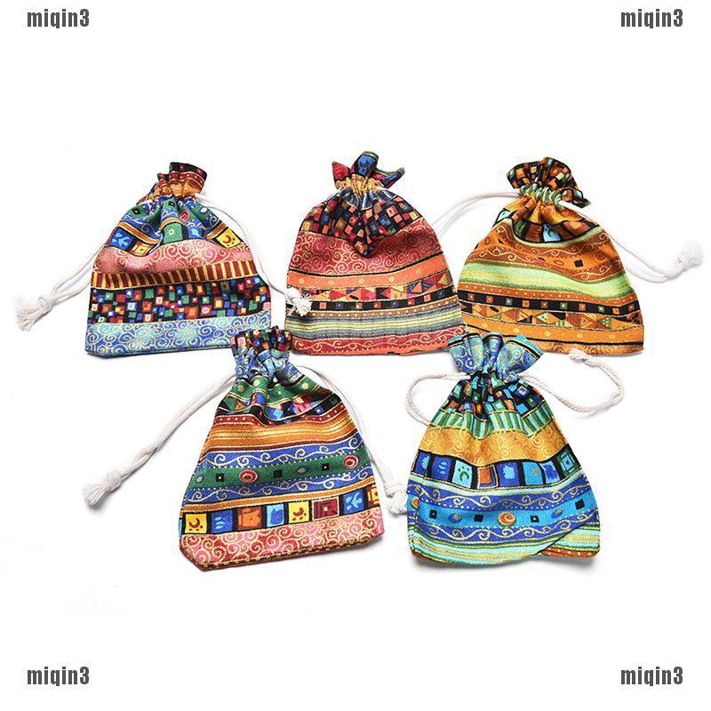 Túi Dây Rút Thổ Cẩm Cho