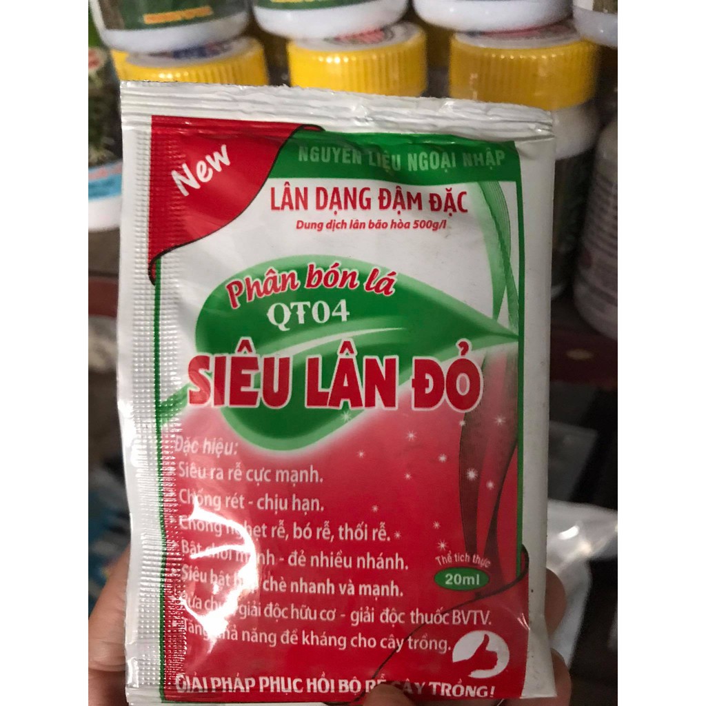 Siêu Lân Đỏ Kích Rễ Cực Mạnh chính hãng chuyên dùng hoa Hồng hoa Lan