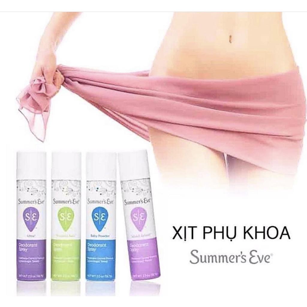 Xịt thơm và kháng khuẩn Summer’s Eve
