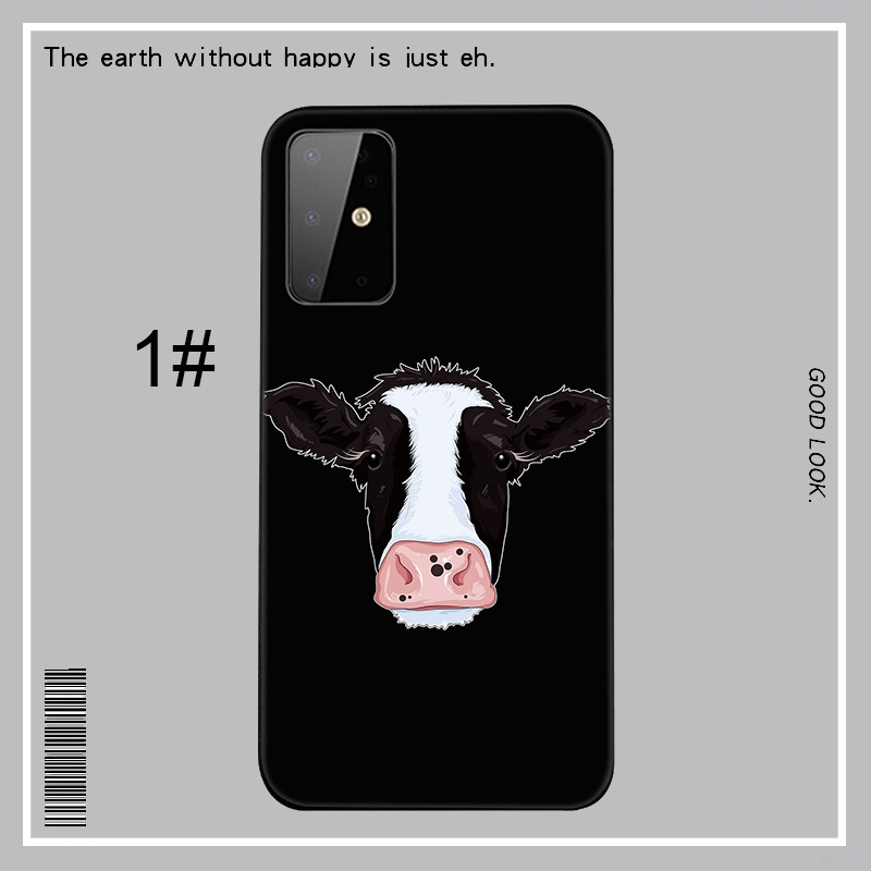 Samsung Galaxy J2 J4 J5 J6 Plus J7 J8 Prime Core Pro J4+ J6+ J730 2018 Casing phone Soft Case PP3 Cartoon Cute Cow