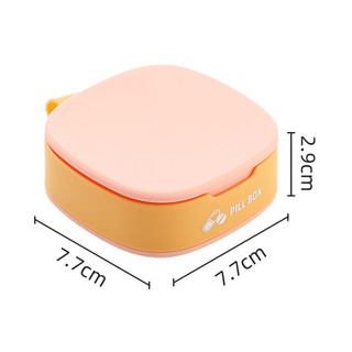 Hộp pill box mini 4 ngăn