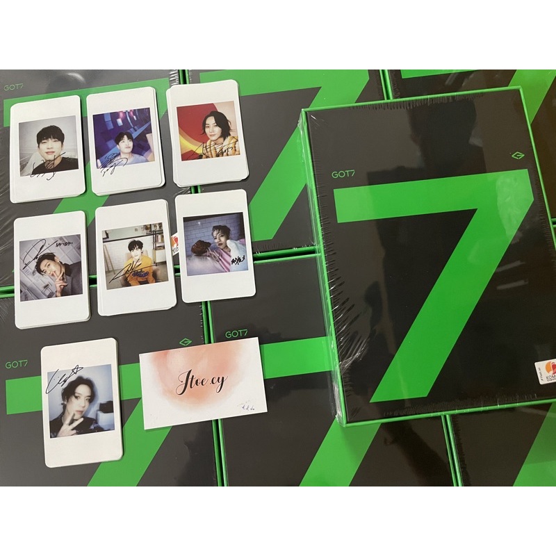 Sẵn bộ ảnh quà tặng Synnara GOT7 đủ thành viên có chọn