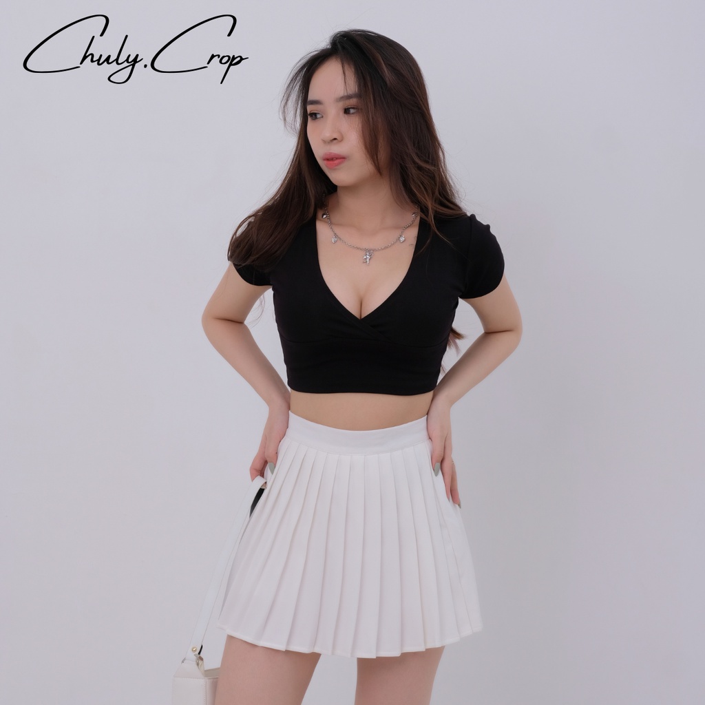 Váy tennis xếp ly nhỏ vải siêu mịn. Chân váy xếp ly nhỏ quảng châu, giữ form tốt. | BigBuy360 - bigbuy360.vn