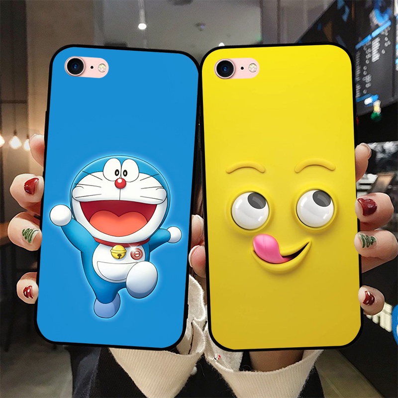 Ốp Điện Thoại Silicone Mềm Thiết Kế Hoạt Hình Đáng Yêu Cho iPhone 4 4S 5 5S 5C 6 Ipod Touch 5 6 7