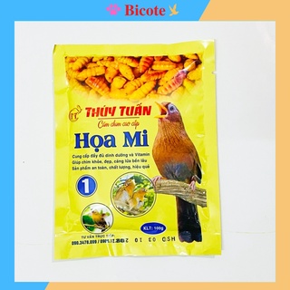 Cám chim họa mi Thúy Tuấn số 1 cao cấp gói 100gram và 200gram