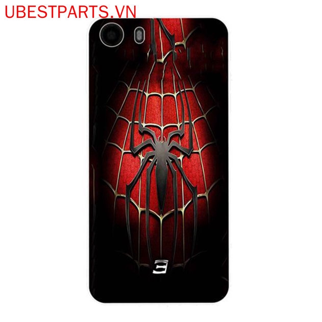 Ốp điện thoại silicon logo Spiderman cho Wiko Sunny Lenny Robby Jerry 2 3 Plus