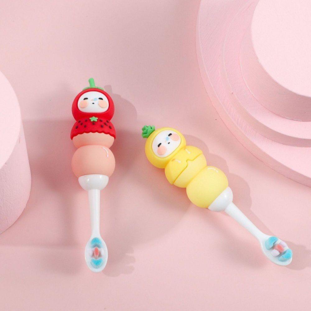 Bàn Chải Đánh Răng Nano Siêu Mịn Phù Hợp Với Kẹo Cao Su Mềm Ngăn Răng AUGUSTINA Cho Bé 2-12 Tuổi
