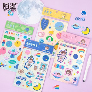 Sticker cute hình dán dễ thương miếng dán công chúa trang trí sổ planner bullet journal dụng cụ dán Stick Me