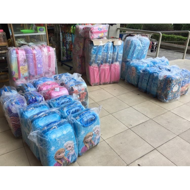 Vali kéo trẻ em in 2 mặt size 18