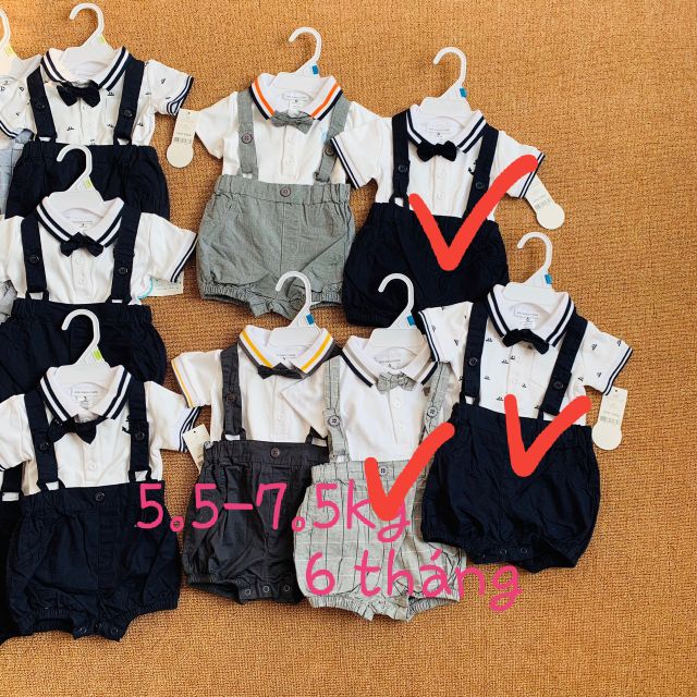Set body công tử cho bé