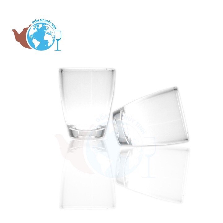 Bộ 6 ly thủy tinh uống rượu loại đẹp