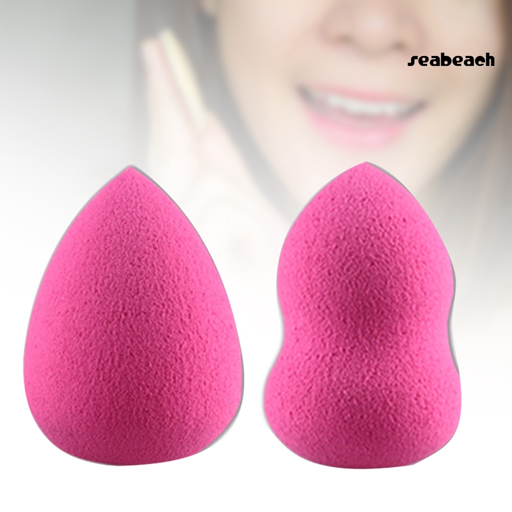 4Pcs Gourd Drop Shape Wet Dry Dual Use Sponge Powder Puff Beauty Makeup Tool | BigBuy360 - bigbuy360.vn