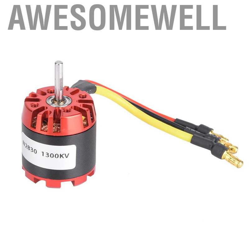 Awesomewell N2830 1300KV RC Motor External Rotor Brushless for A2212 4-axis Aircraft