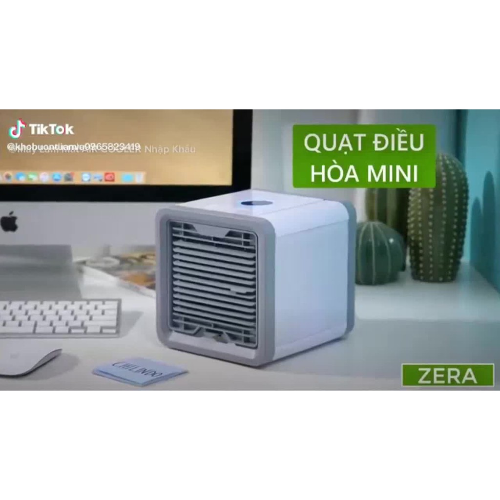 Điều hòa mini, Quạt điều hòa hơi nước để bàn, Máy lạnh mini - SIÊU HOT