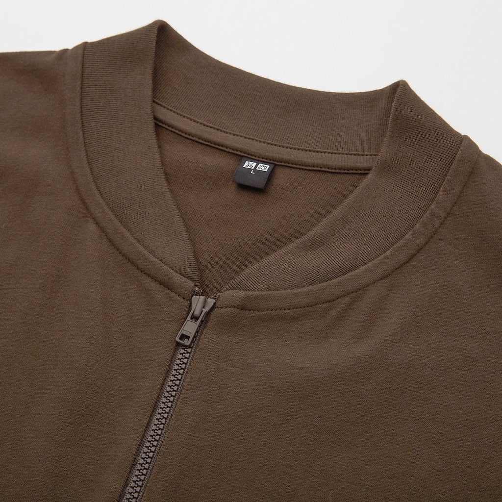 Áo khoác nỉ chân bom unisex thời trang, năng động của Uniqlo