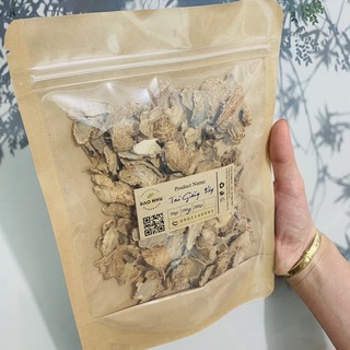 500gr Gừng cắt lát và gừng sợi sấy khô pha trà, xông hơi làm đẹp
