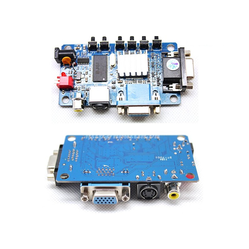Bộ chuyển đổi VGA sang Svideo và AV Dtech DT-7001 | BigBuy360 - bigbuy360.vn