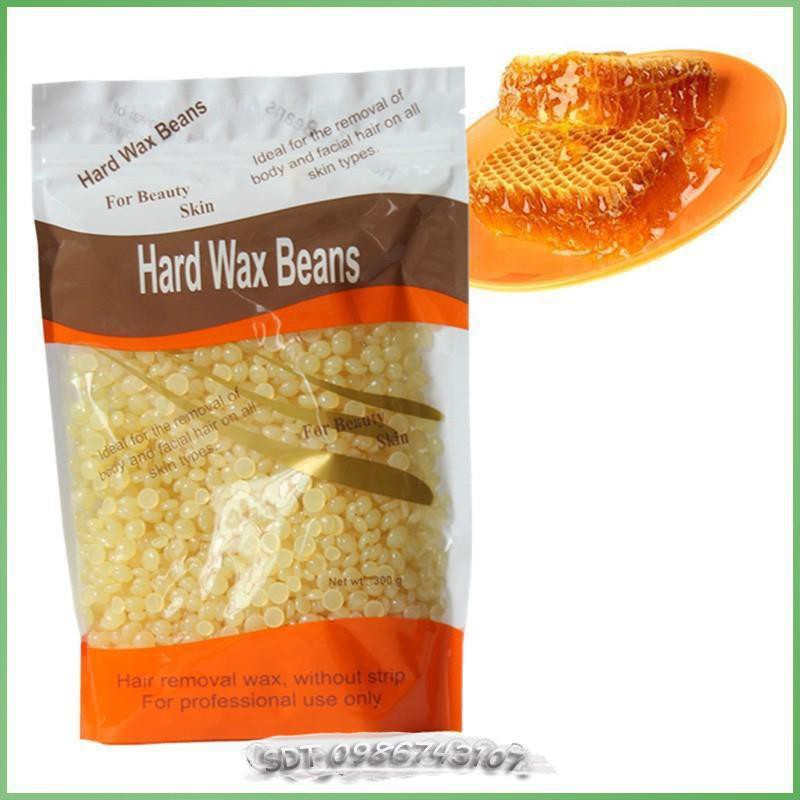 (Free que gỗ) Sáp wax lông nóng dạng hạt đậu Viên Hard Wax Beans 100g SV