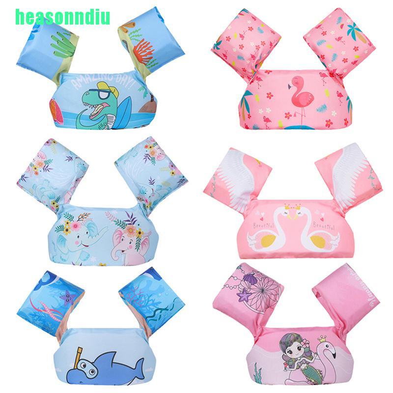 Áo phao họa tiết hoạt hình đáng yêu cho bé từ 2-7 tuổi