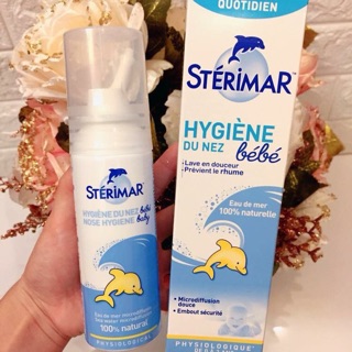 Xịt muối biển Sterima Pháp cho bé 0-3 tuổi