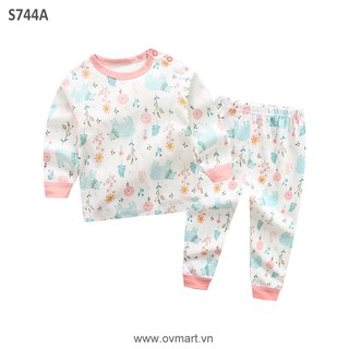 Bộ ngủ bé gái s744 - a, b, c