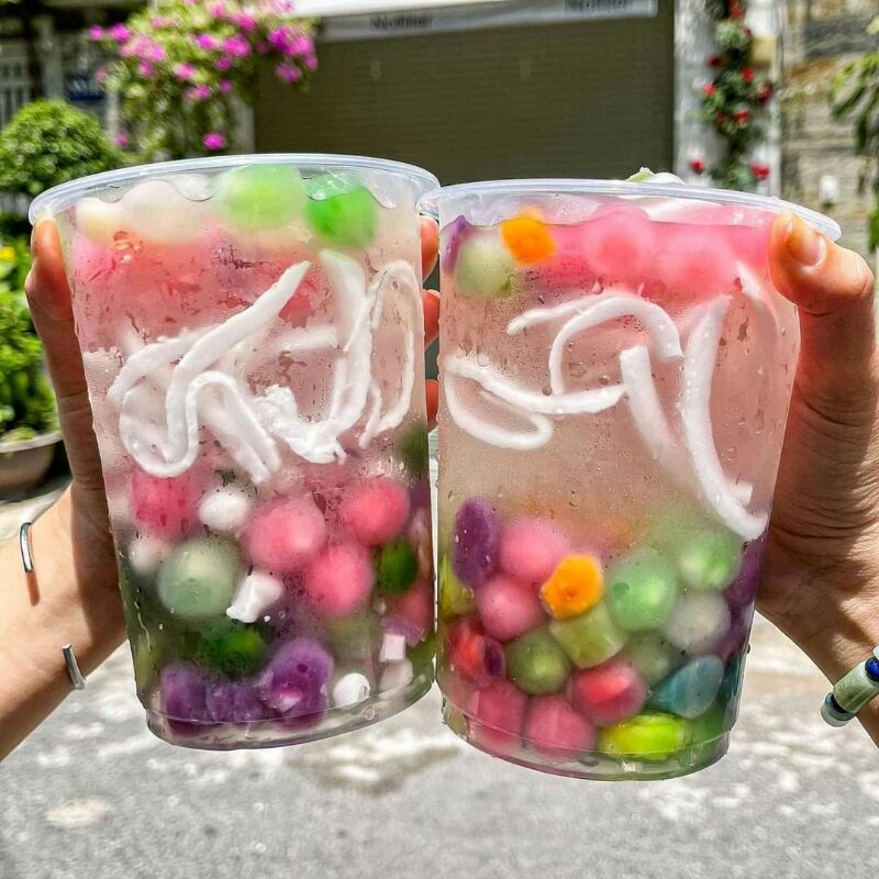 88K - 1KG TRÂN CHÂU DỪA NGŨ SẮC 1KG