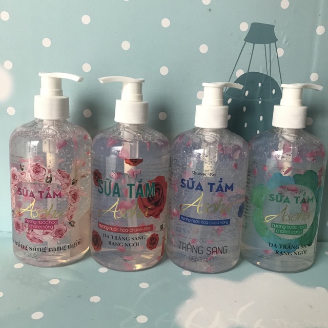 (HÀNG MỚI) Sữa tắm ASOHA cao cấp hương nước hoa-500 ml