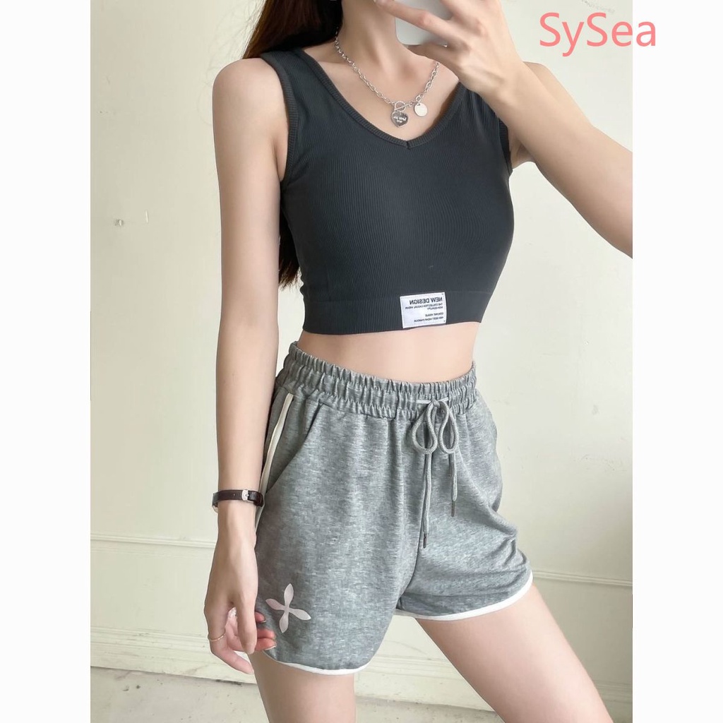 Áo Hai Dây Thể Thao Thời Trang Mùa Hè Cho Nữ