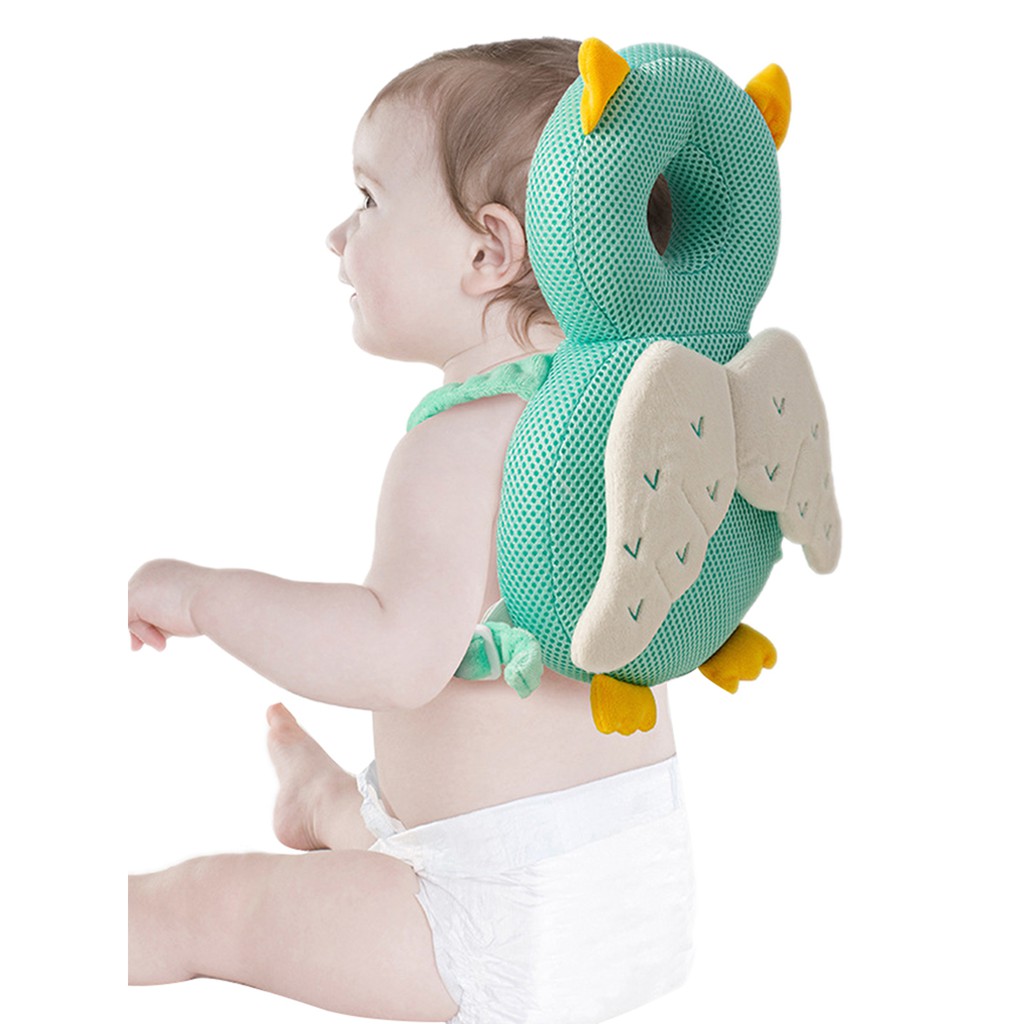 Gối Cotton Đàn Hồi Đeo Sau Lưng Chống Ngã Cho Bé